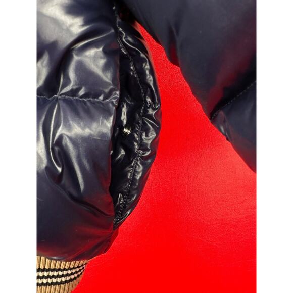 Burberry Boys' Josiah Down Filled Hooded Blue Puffer Jacket Kids Size 8 - Picture 16 of 16